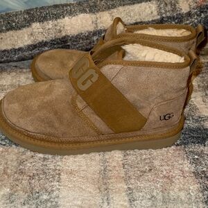UGG Kids Brown Suede Boots